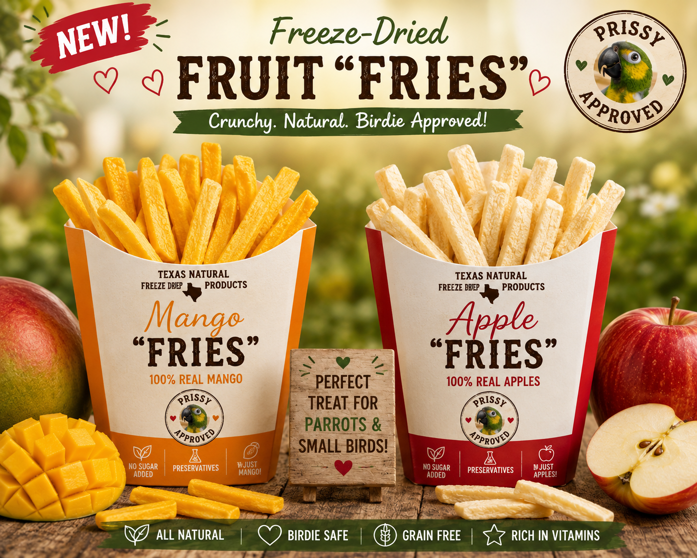 Freeze Dried Fruit Fries