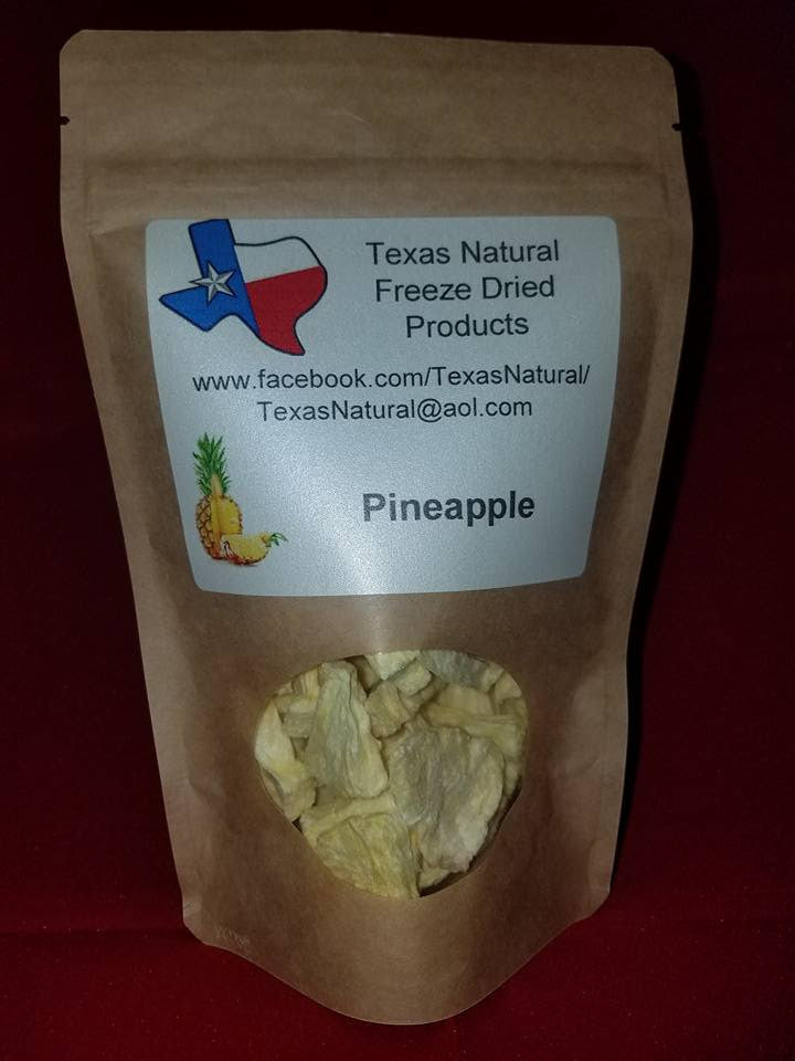 Freeze Dried Pineapple