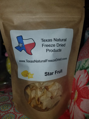 Freeze Dried Star Fruit