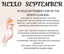 Chop of the Month Subscription Box