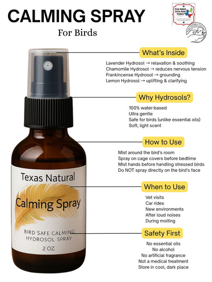 Bird Safe Calming Spray