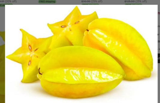 Freeze Dried Star Fruit