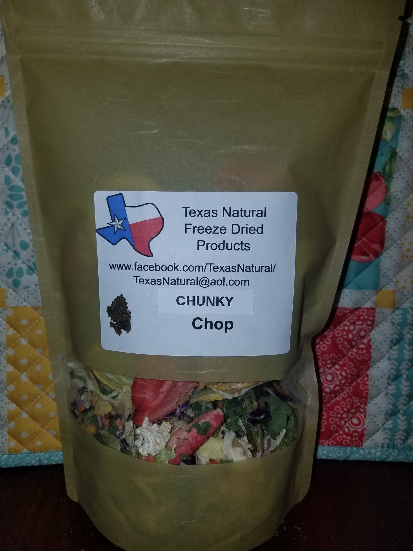 Freeze Dried Chop Subscription (3 Quarts)