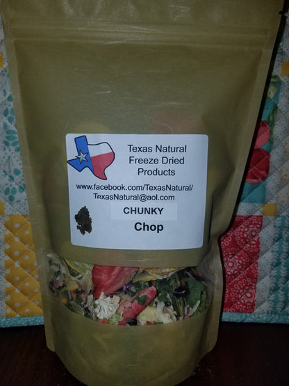 Freeze Dried Chop Subscription (3 Quarts)