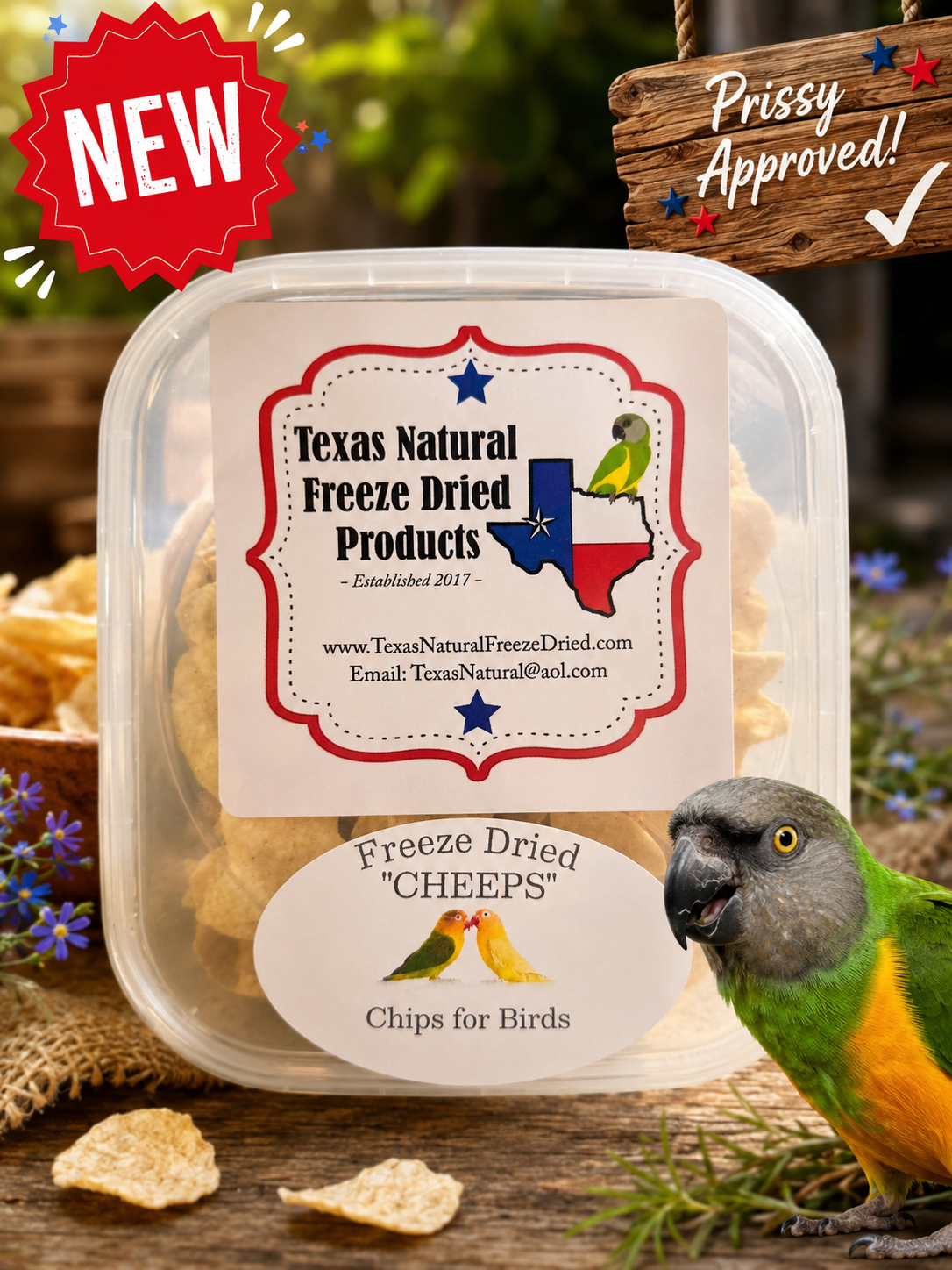 Freeze Dried Cheeps Chips
