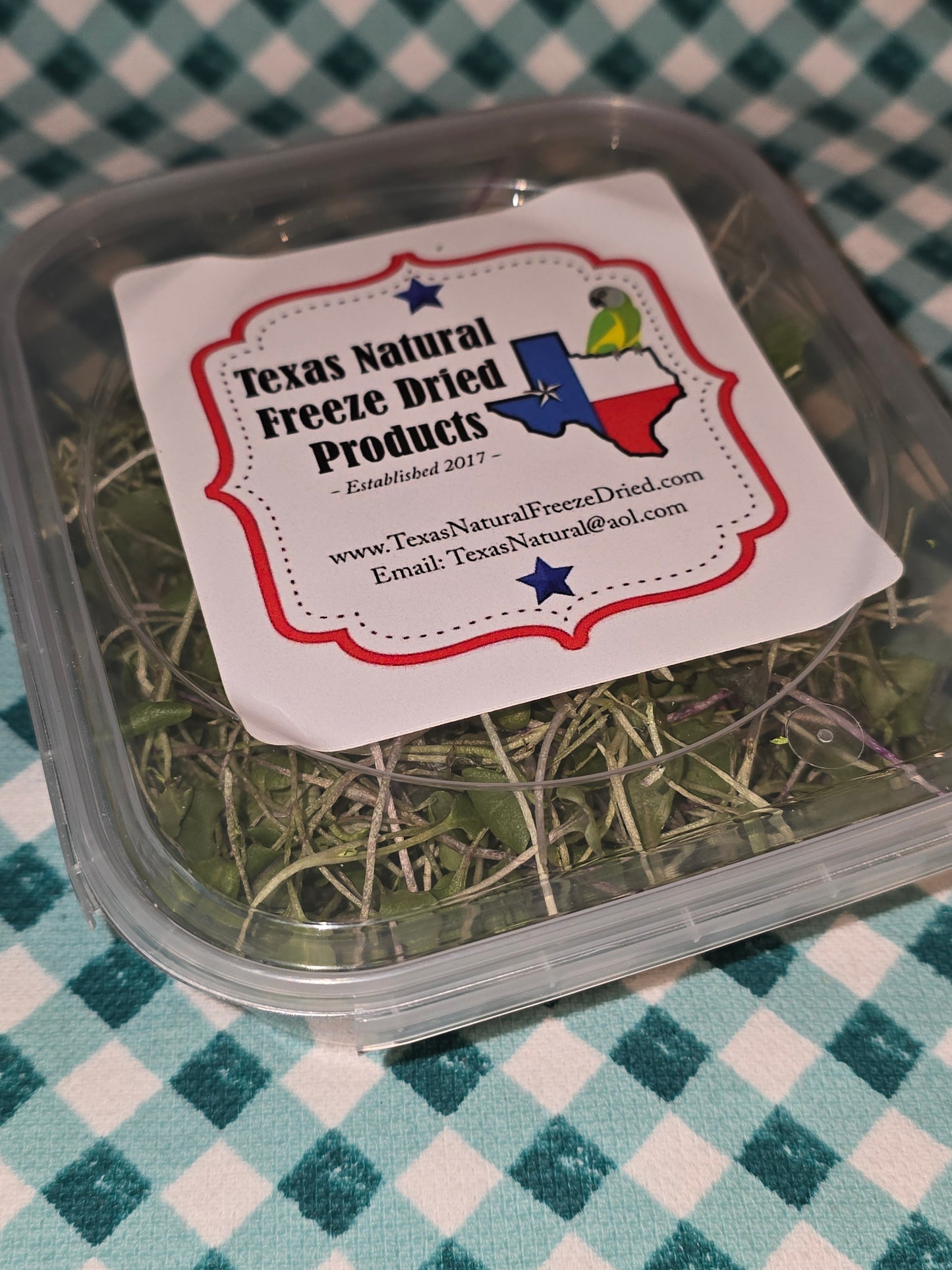 Freeze Dried Microgreens