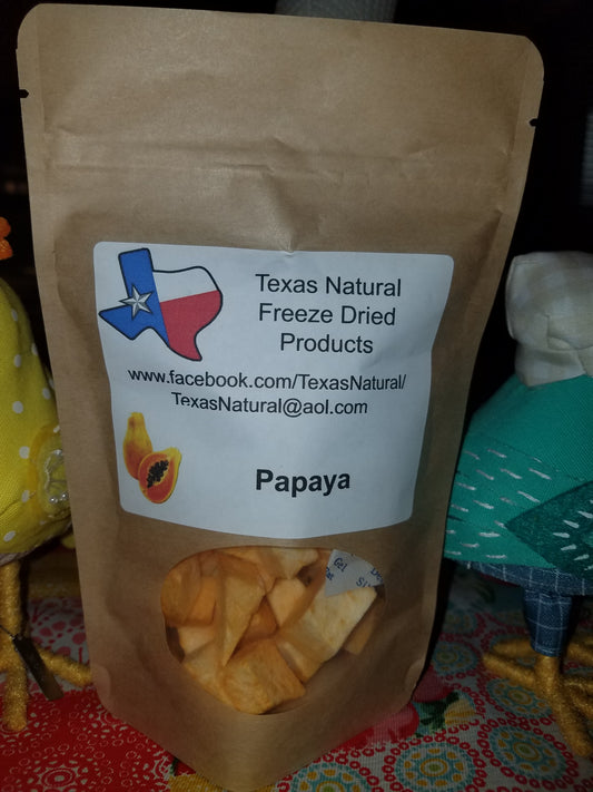 Freeze Dried Papaya