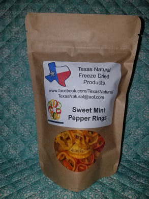 Freeze Dried  Peppers
