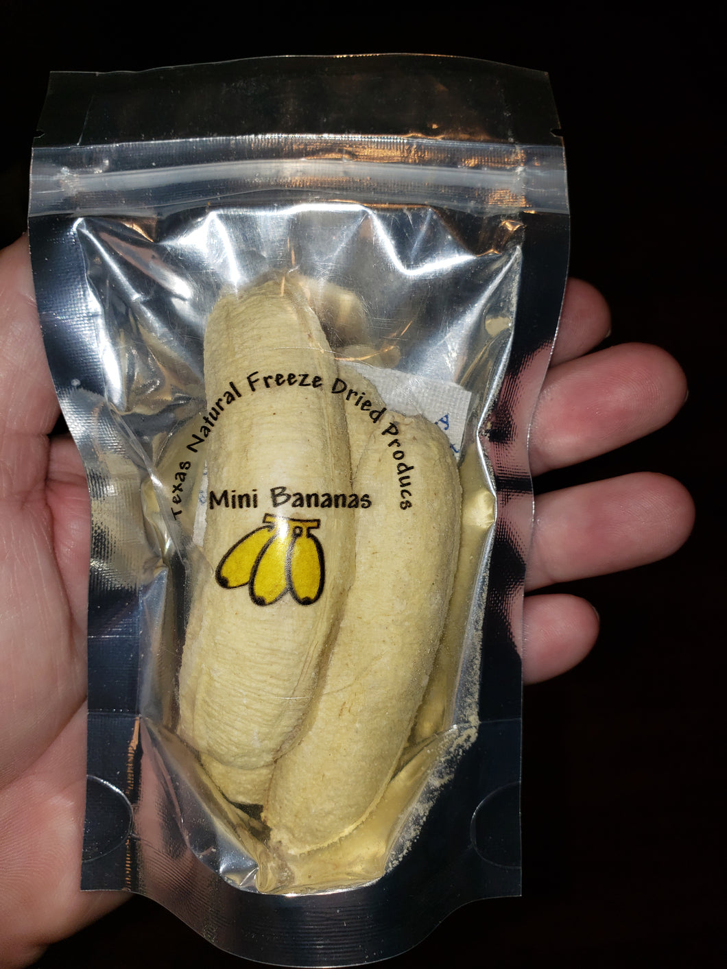 Freeze Dried Mini Bananas