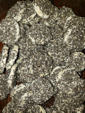 Freeze Dried Chia Dipped Banana Slices