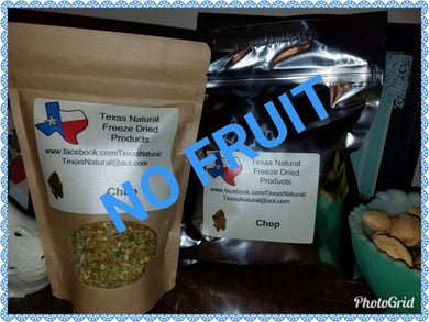 Freeze Dried Chop (Customized-NO FRUIT)
