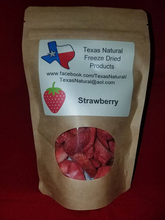 Freeze Dried Sliced Strawberries